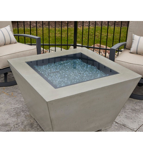 Cove Square Fire Table by Outdoor Great Room - Image 2